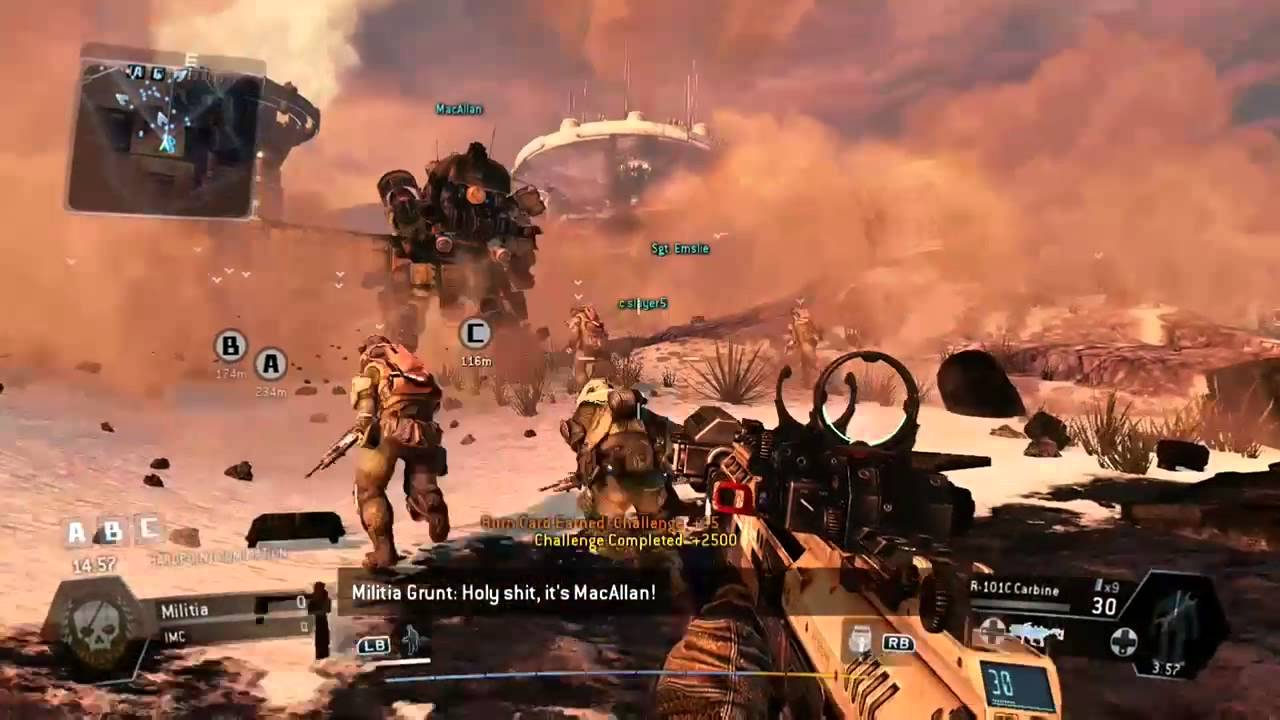 Titanfall — Битва за Деметру — Заставка кампании ополчения — Вступление и концовка