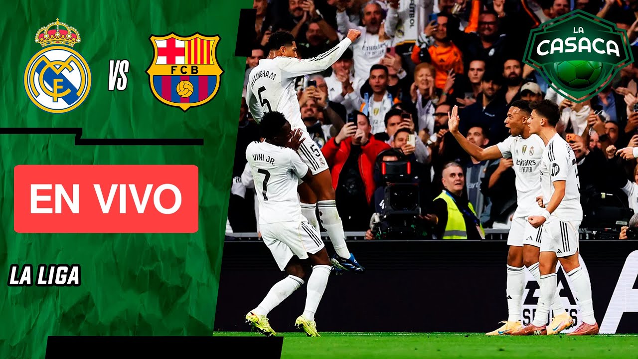 ✅ GRAN VICTORIA del Real Madrid en EL CL&Aacute;SICO 2-1 frente al Bar&ccedil;a 🔥&Uacute;NICO L&Iacute;DER DE LA LIGA 🏆