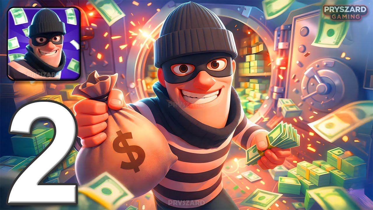 Idle Thief Master - Gameplay Walkthrough Part 2 - Become A Thief Boss (iOS, Android)