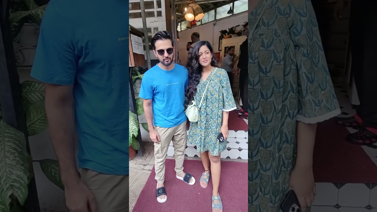 New parents vatsal seth ishita dutta celebrates vatsal bday in mumbai