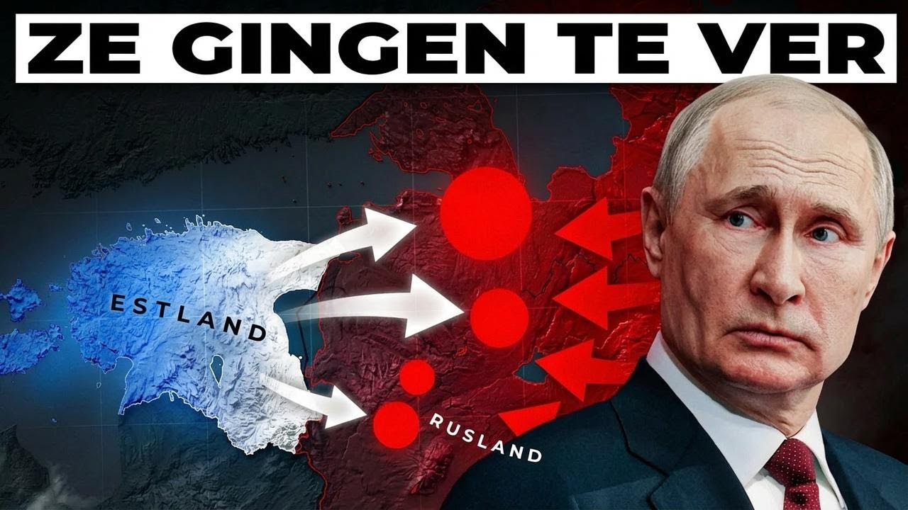 Estland staat klaar om Rusland binnen te vallen... als Poetin dit doet