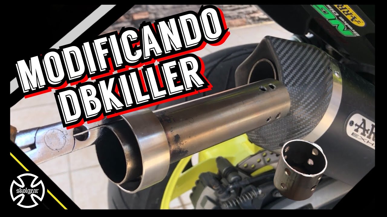Cómo MODIFICAR un DbKiller MOTO | Agujeros y Recortar | Hacer que SUENE MÁS