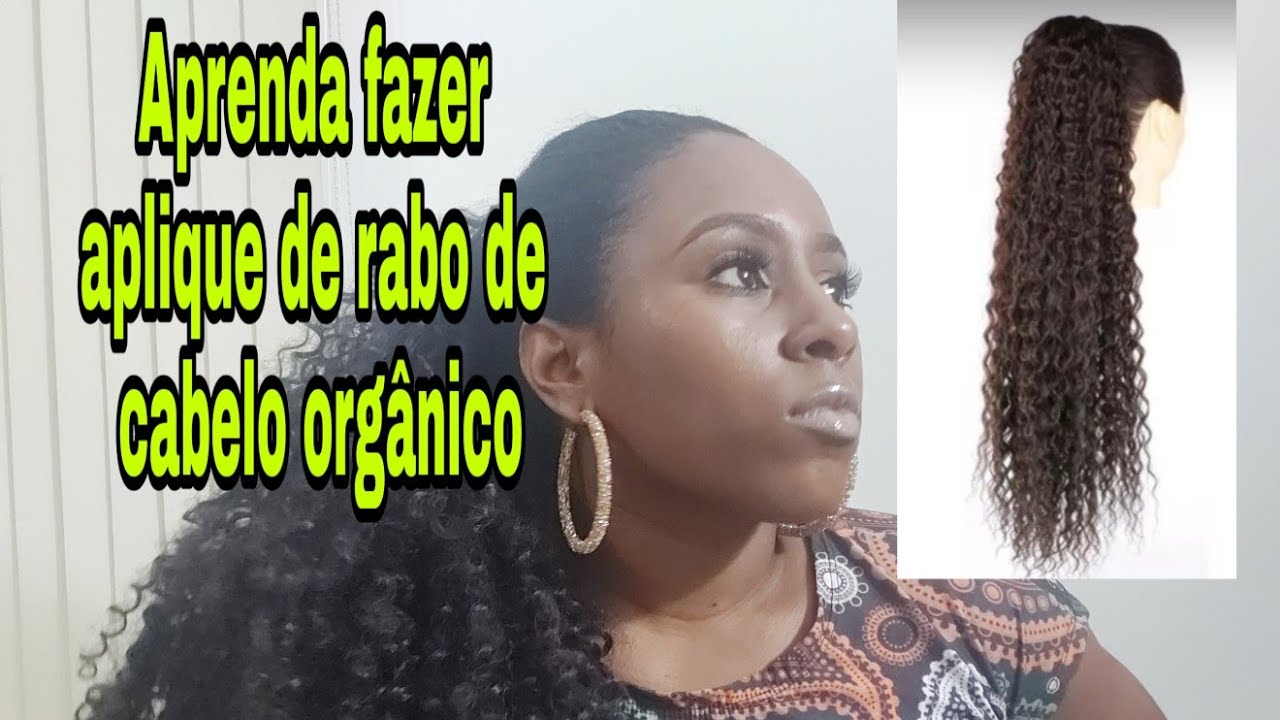 Rabo de cavalo falso (aplique) aprenda passo a passo