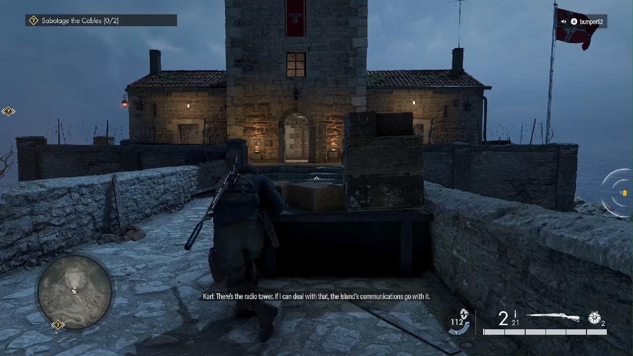 Sniper Elite 5 Scott and bumper do co-op