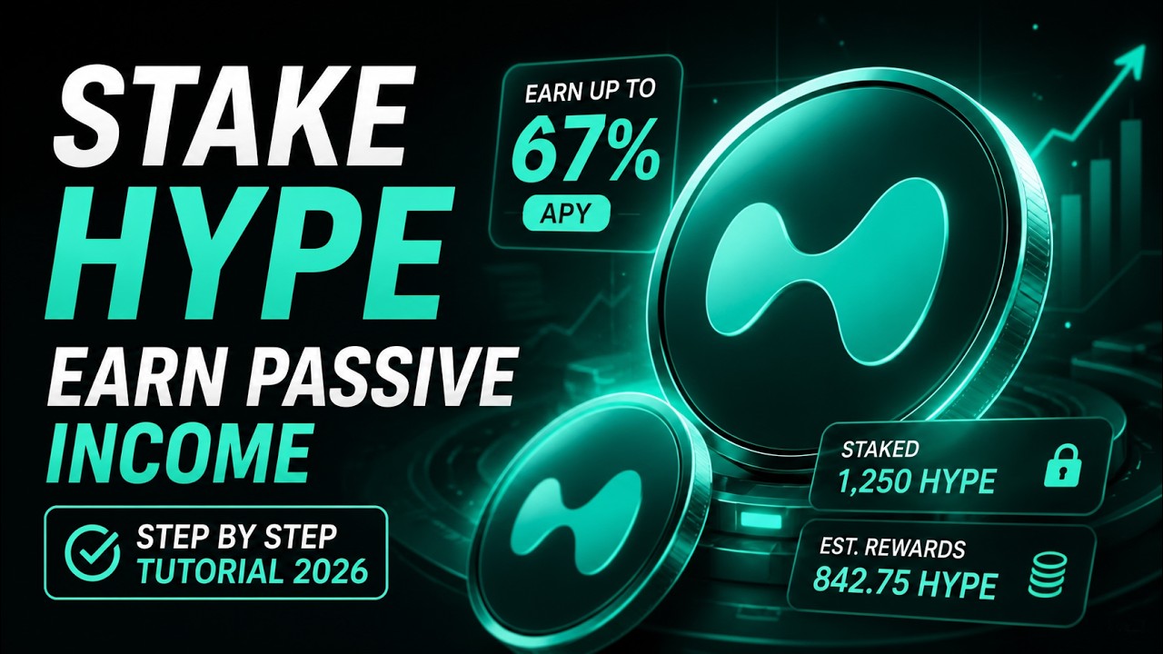 Hyperliquid (HYPE) Staking Tutorial 2026 | How to Stake HYPE & Earn Passive Income Step by Step