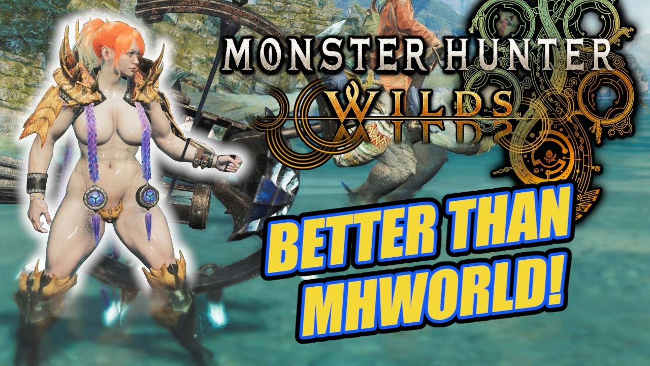 Теперь это лучше, чем MHWorld! | Monster Hunter Wilds (Лук против Мизуцунэ, Ут Дуны, Лагиакруса)