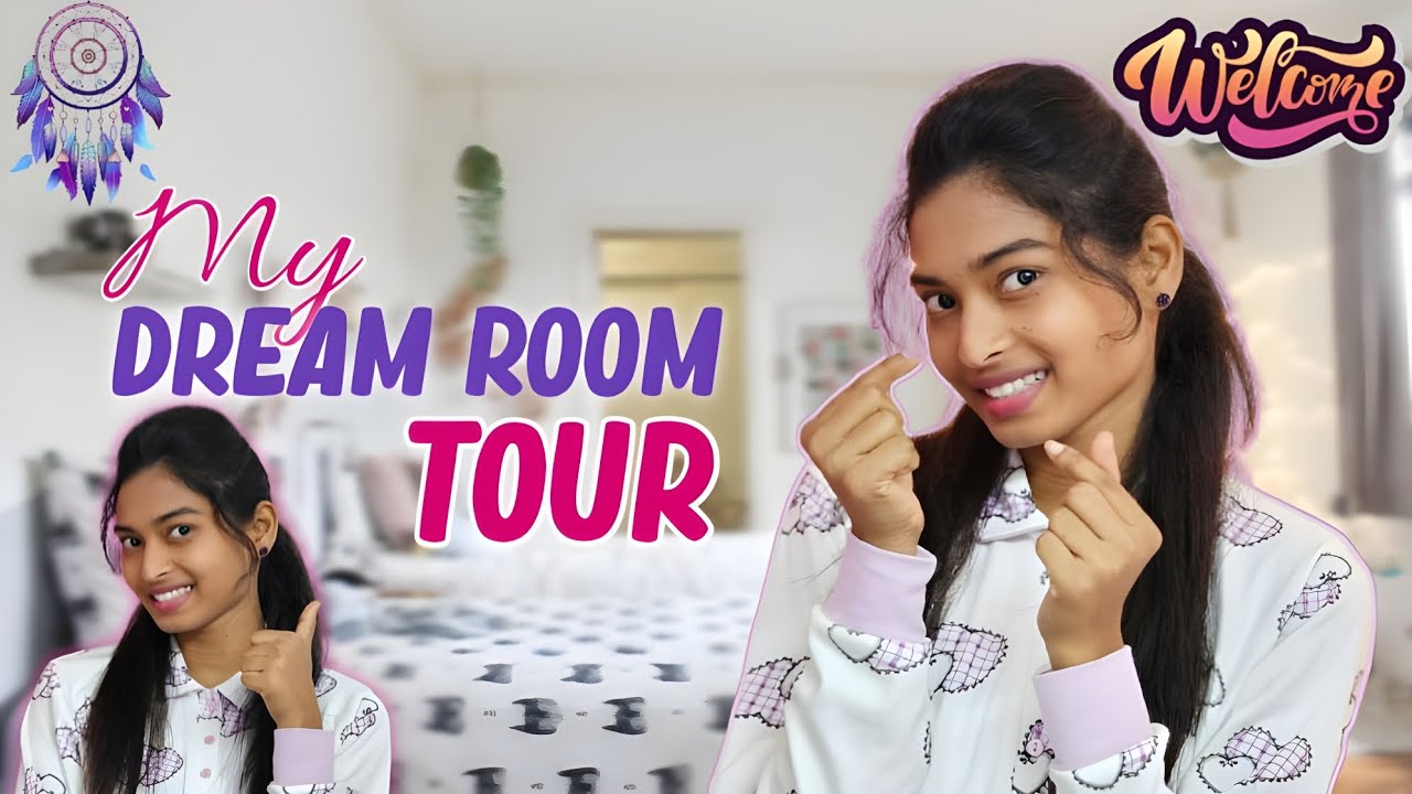 My Dream room tour 🤩 | Welcome to my room 😁 | I'm anufa #roomtour #homedecor #viral #trending