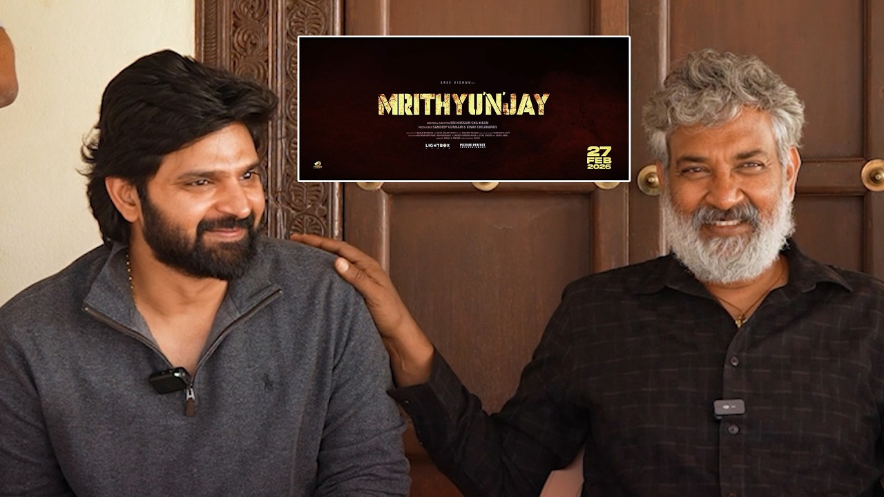 Director SS Rajamouli officially launched the much-awaited Mrithyunjay teaser starring Sree Vishnu