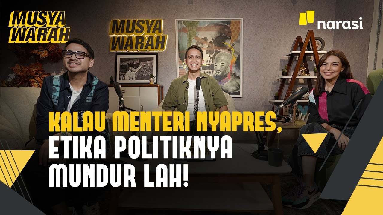 Kalau Menteri Jadi Capres, Etika Politiknya Mundur lah! | Musyawarah