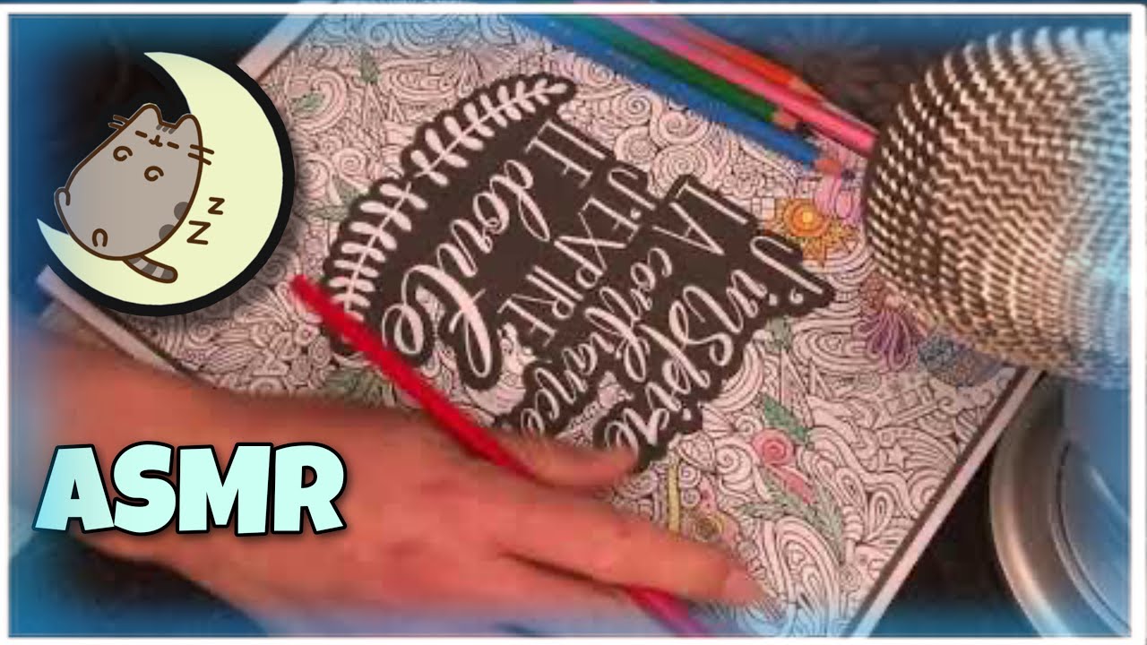 ASMR  🎧 COLORIAGE RELAXANT  ✨ (no talking)