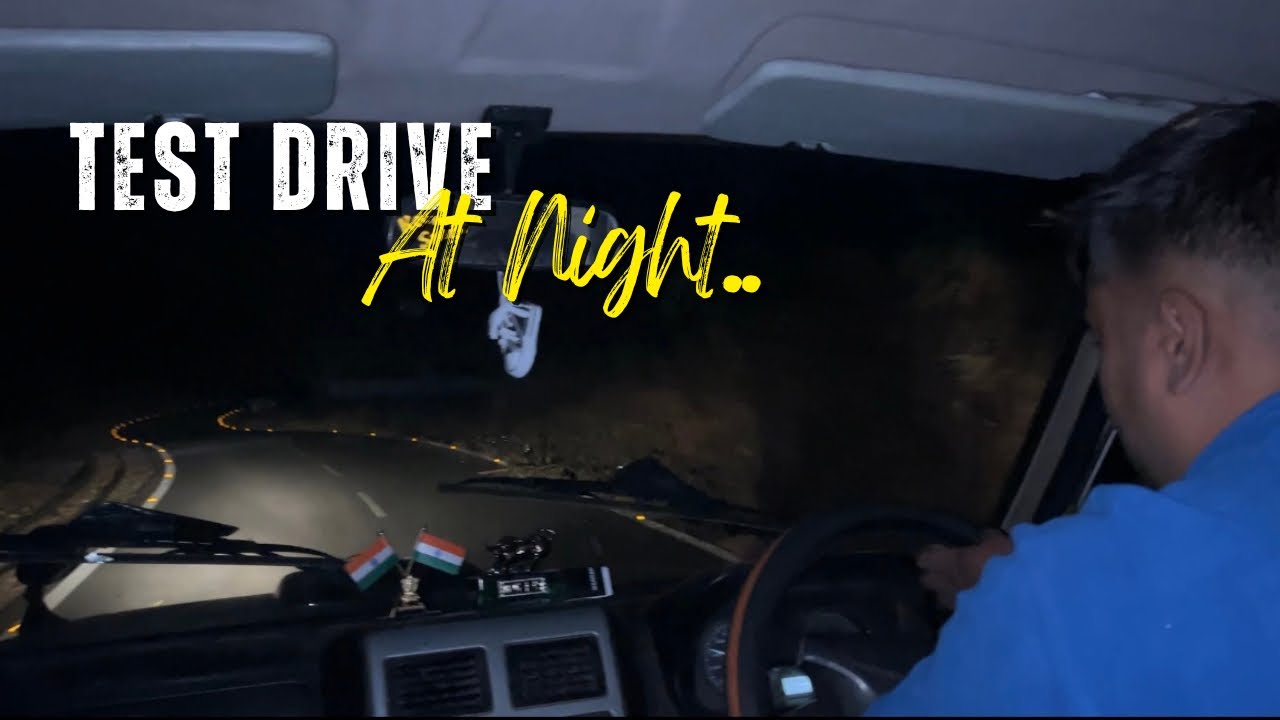 Tata Sumo Gold Cx Test Drive On Rongtong Road | Night Drive | Silsar Rider