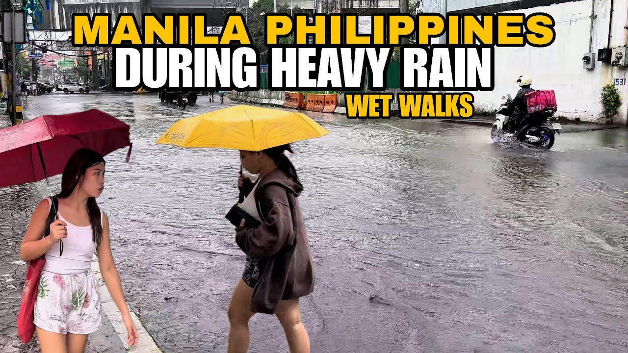 SUPER HEAVY RAIN WALK 