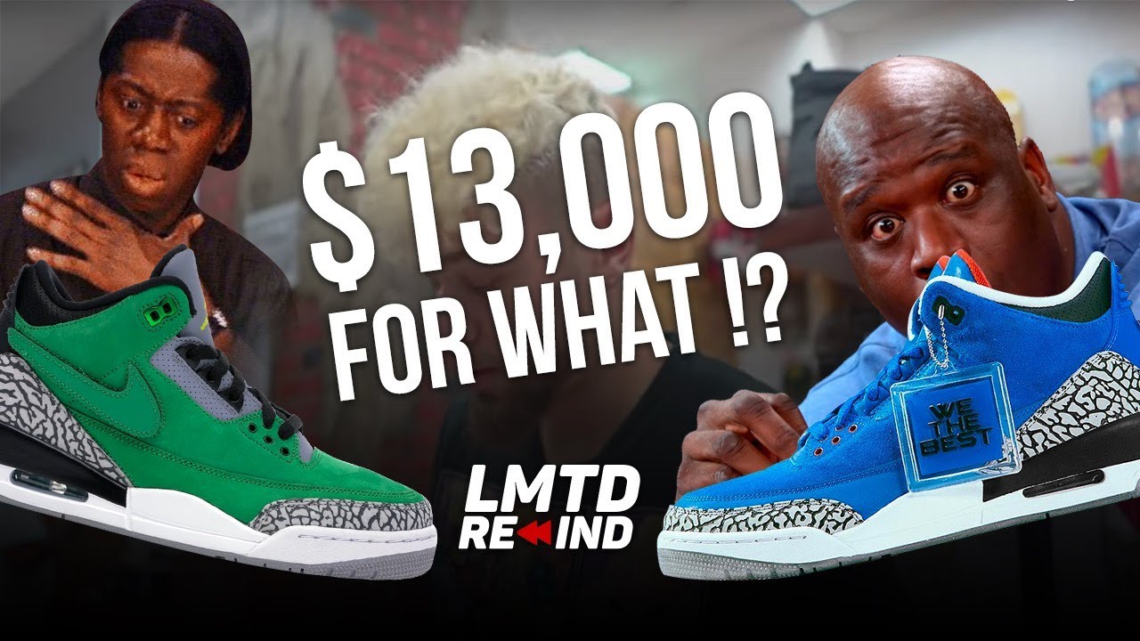 BIG SNEAKER BUYOUTS! JORDAN 3 DJ KHALED FATHER OF ASAHD & TINKER OREGON!  | INSIDE LMTD REWIND