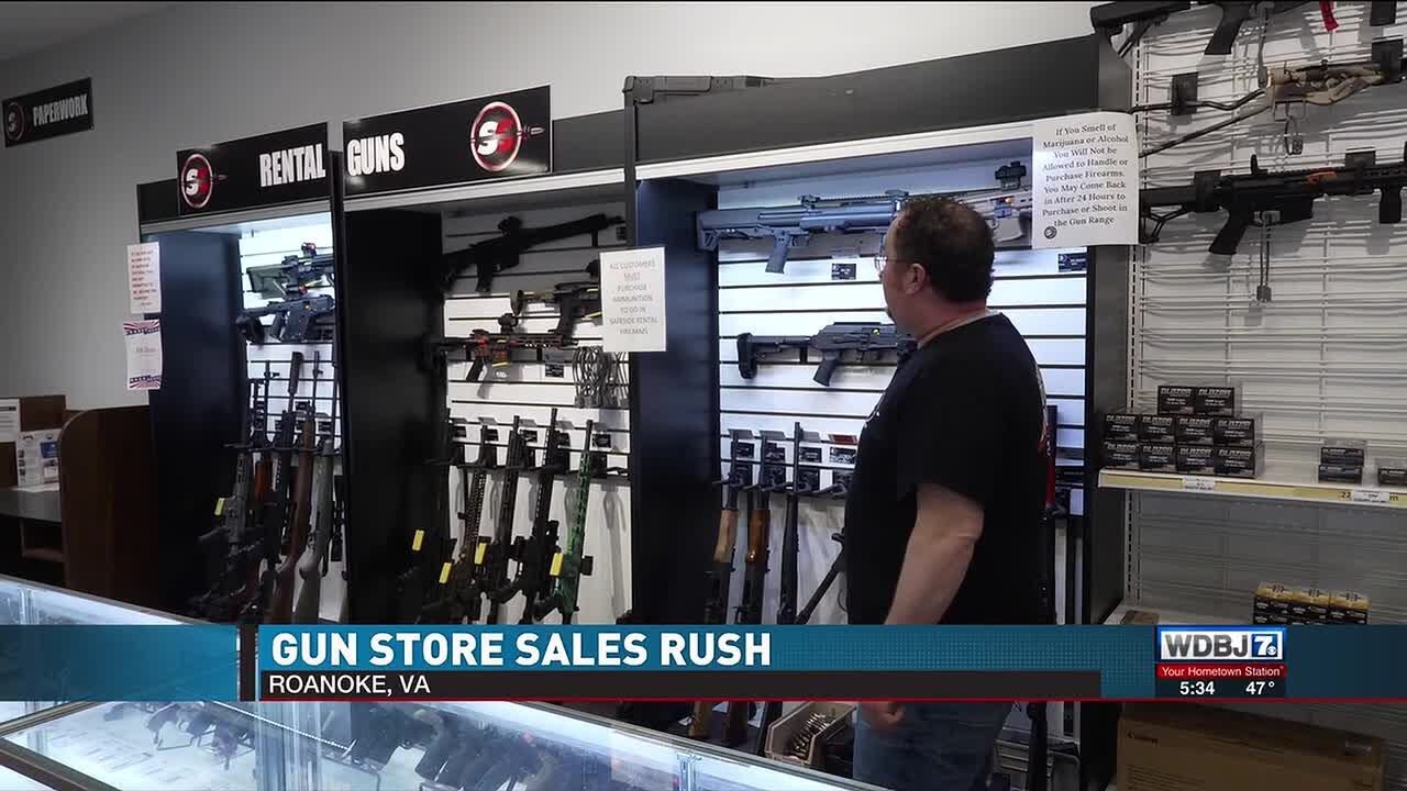 Gun Stores See Rush on Sales