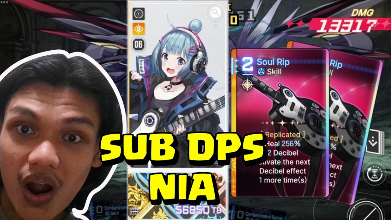 Nia sub DPS build is stronger than expected Chaos Zero Nightmare