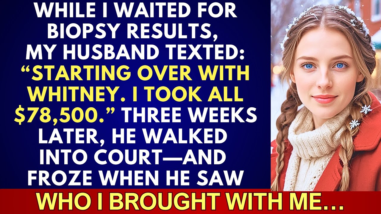 My Husband Stole $78,500 And Tried To Erase Me—He Froze When He Saw Who I Brought To Court