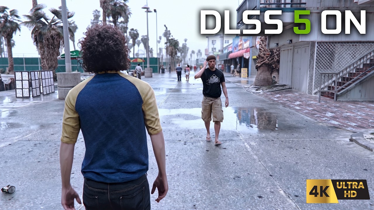 GTA V Enhanced DLSS 5 Photorealistic 4K | Real Life Graphics + Mod