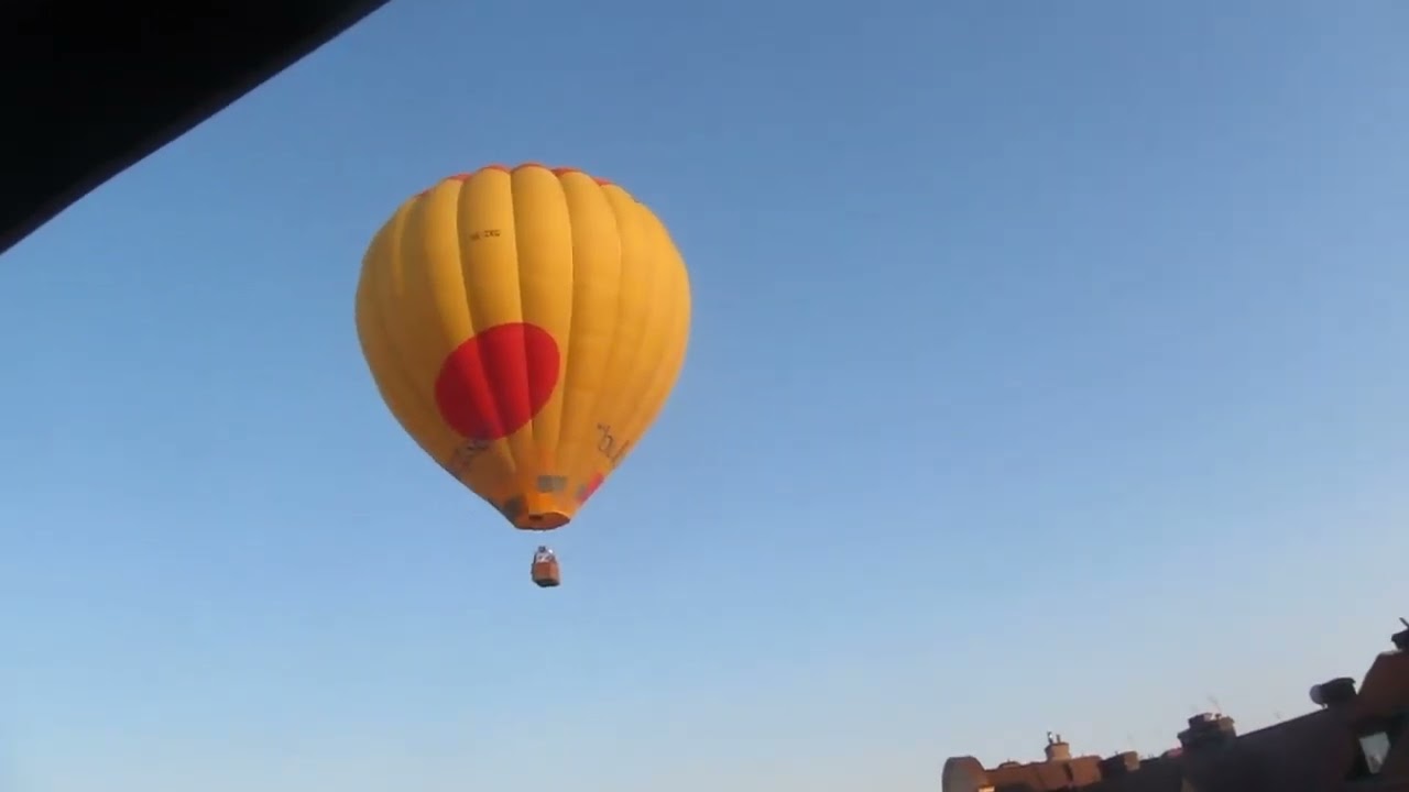 Balloon ...  over KarlaPlan