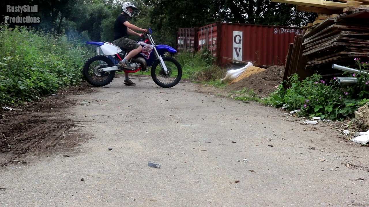YZ125 YZ144 First Ride After Engine Rebuild - RustySkull Productions