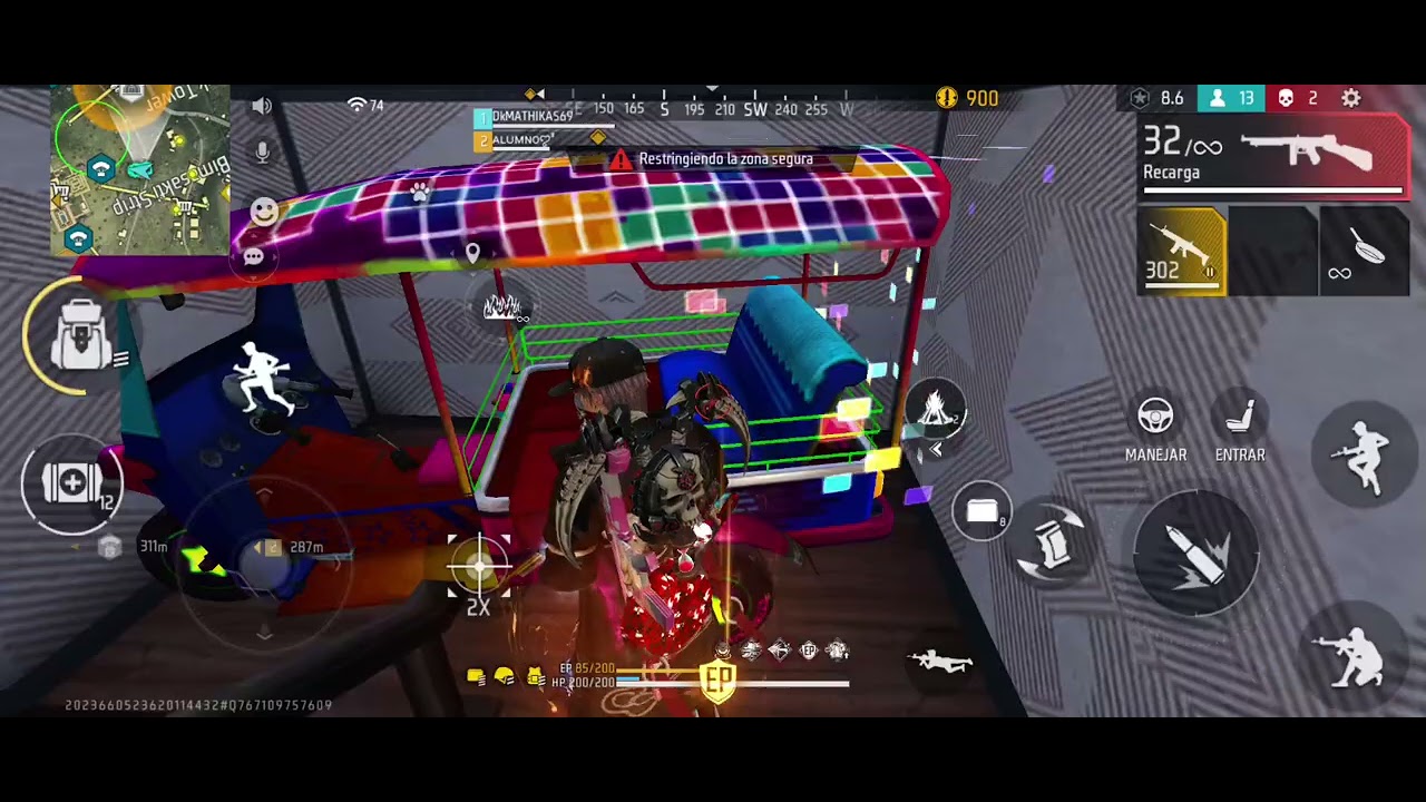Gran Partida en Clasificatoria subiendo a Maestro en Free Fire 