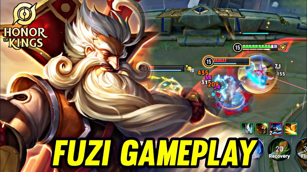 HOK : FUZI GAMEPLAY | IN CLASH LANE - HONOR OF KINGS