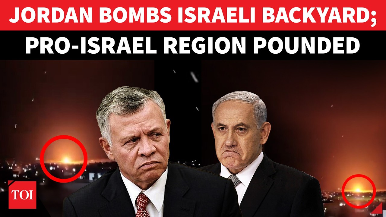 Jordan BOMBS Israel Backyard; Israeli Allies Shaken As Amman Hits Weapons Depot, Other Targets