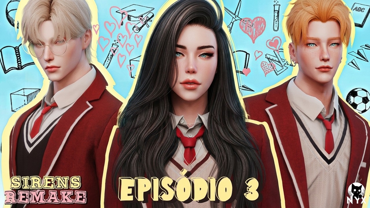 SIRENS REMAKE | EPISÓDIO 3 | Dublado PT-BR | THE SIMS 4