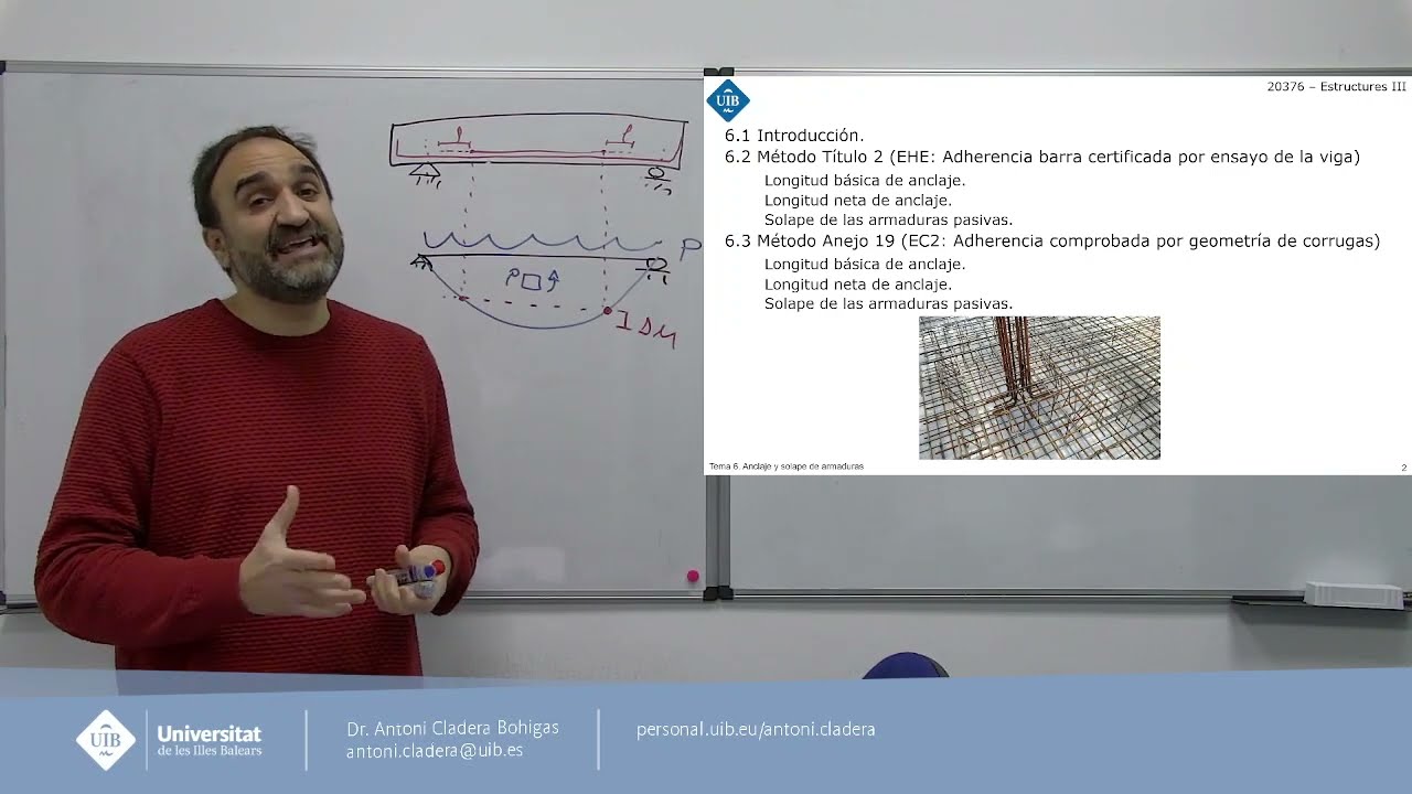 Tema 6(1)_Anclaje y solape de barras. Introducción - Est. hormigón CodE