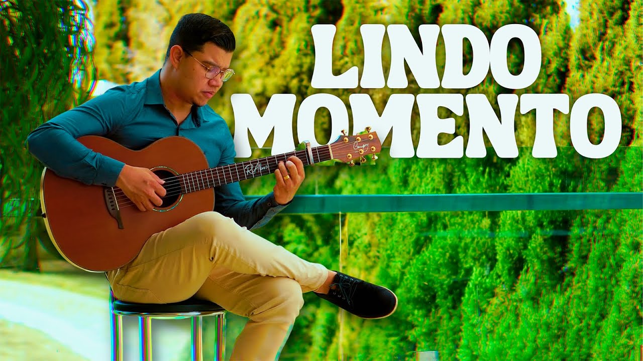 LINDO MOMENTO ficou maravilhosa no VIOLÃO Fingerstyle