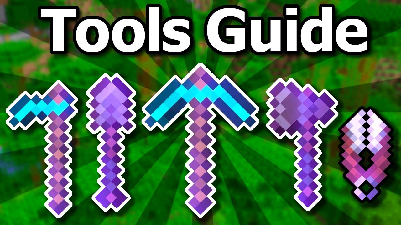 The Ultimate Minecraft 1.21 Tools Guide | Pickaxe, Axe, Shovel, Hoe, Shears, Flint & Steel