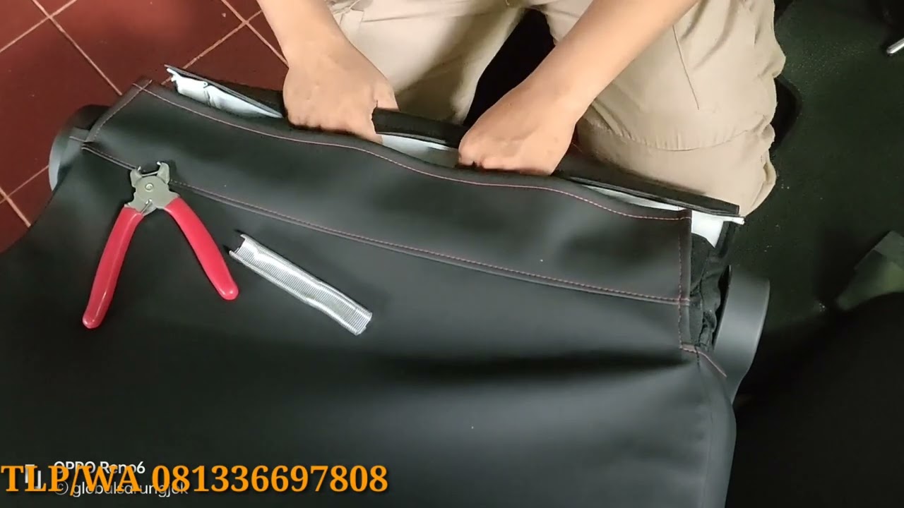 Pemasangan Sarung Jok Mobil Rush Semi Paten