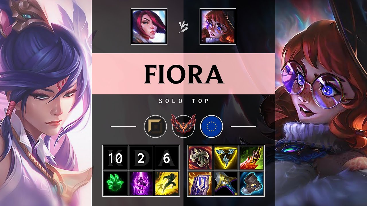 Fiora Top vs Aurora: Godlike - EUW Grandmaster Patch 14.21