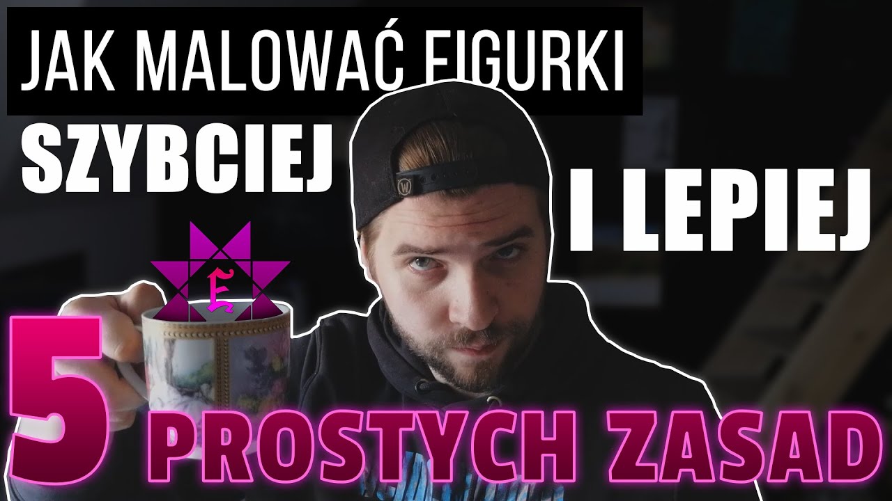 Popraw prędkość i jakość malowania figurek! 5 prostych zasad