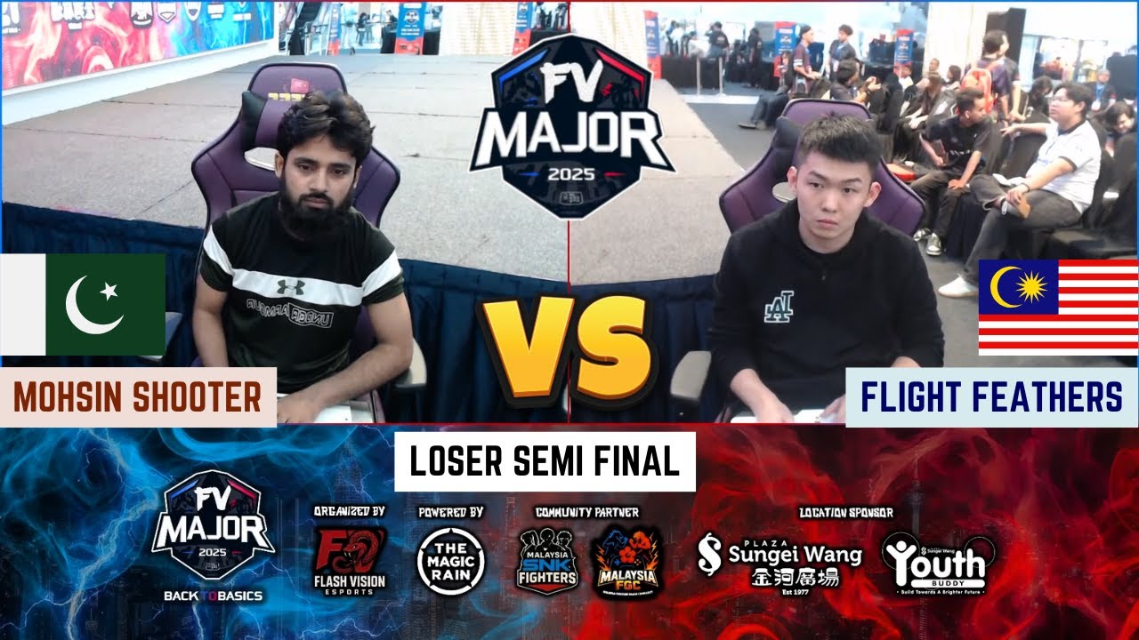 Tekken 8 FV major 25 Loser Semi Final | Mohsin Shooter (Fahkumram, Nina) VS Flight feathers (Alisa)