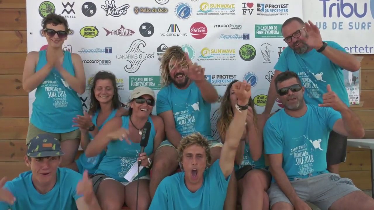 Campeonato de surf Playa Blanca Fuerteventura 2018