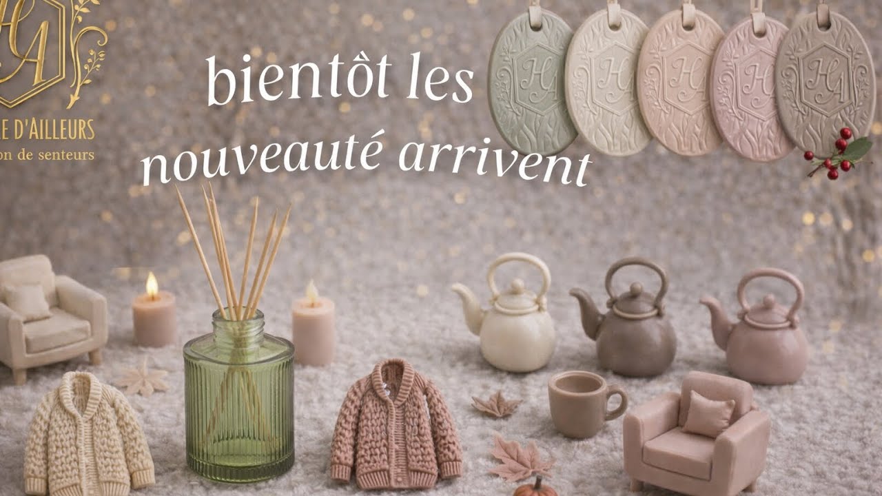 Les nouveautés arrivent… voici un aperçu 😍