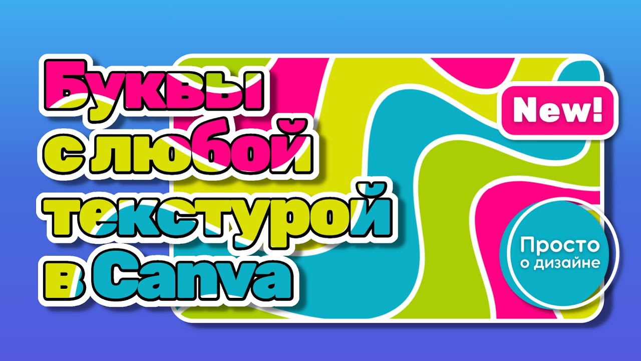 Как добавить в буквы любую текстуру | Новое приложение FontFrame  в Canva