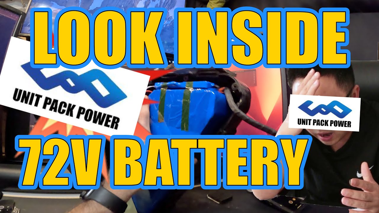 LOOK INSIDE 72V UPP Battery 19.2ah Triangle