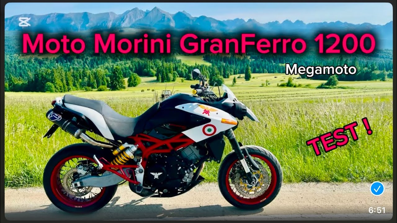 Moto Morini GranFerro 1200 - Motard - Pierwsze Wrażenia !! #test #granpasso #megamoto