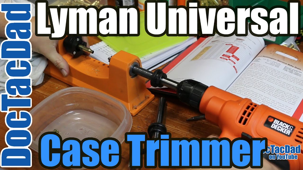 Lyman Universal Case Trimmer - With Power Option