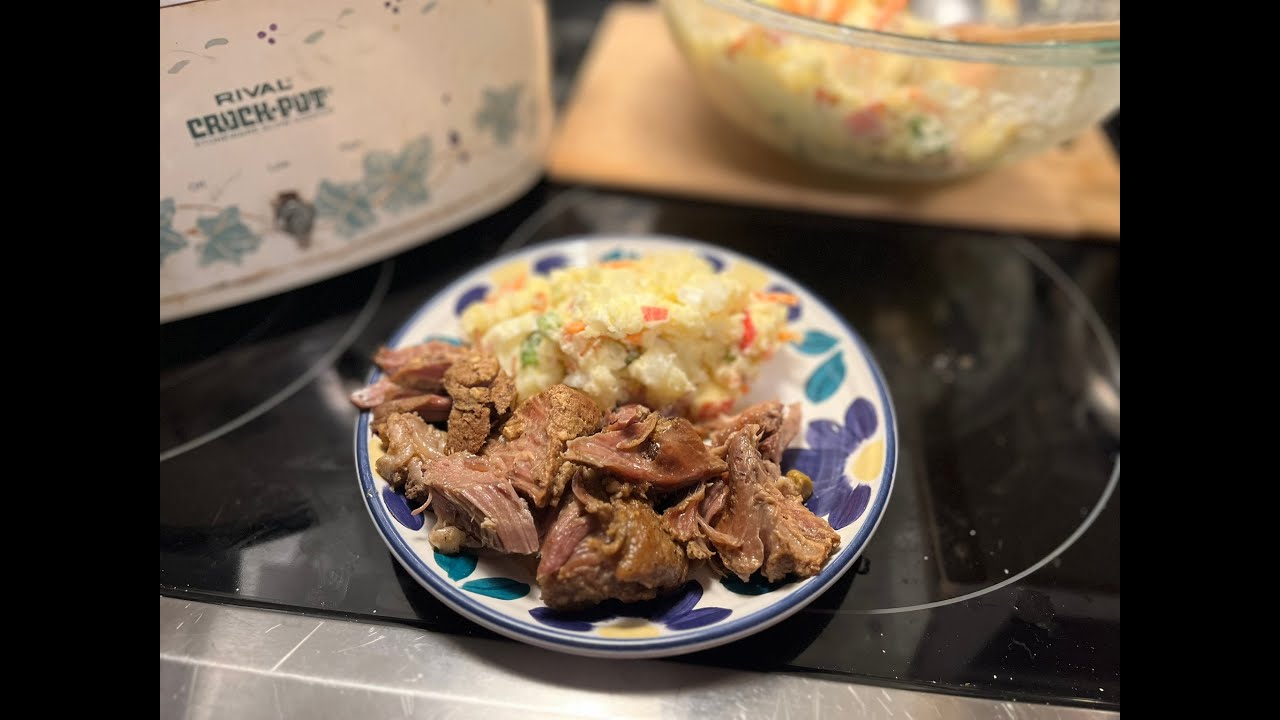 Crockpot Pernil Asado (Puerto Rican Roast Pork) | CrystalCooks