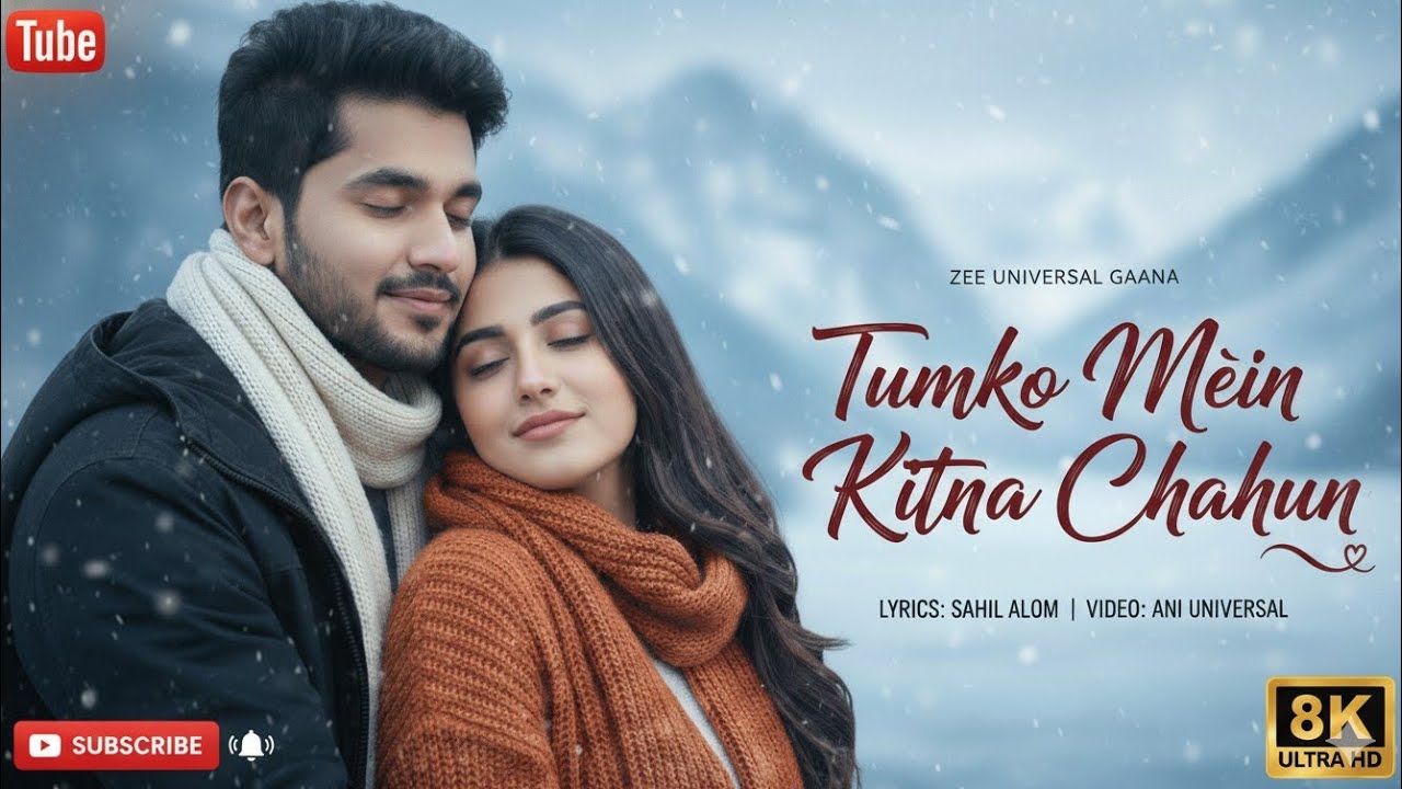 Tumko Main Kitna Chahun (Official Lyrics Video)  romantic hindi song | love song 2026