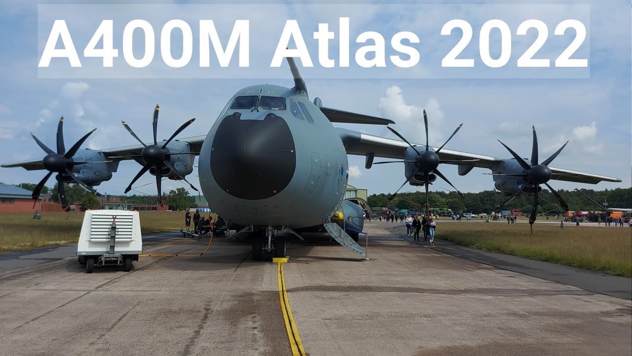 Airbus A400M Atlas: Rundgang inklusive Sachstand 2022 / NSOC 2.5 / Turboprop für die Bundeswehr
