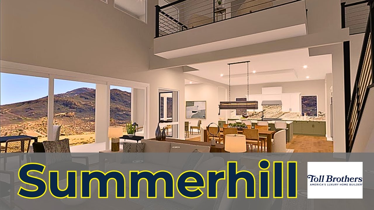 Summerhill Crestline at Ascension◽️Modern Luxury Homes for Sale Summerlin Las Vegas◽️Toll Brothers