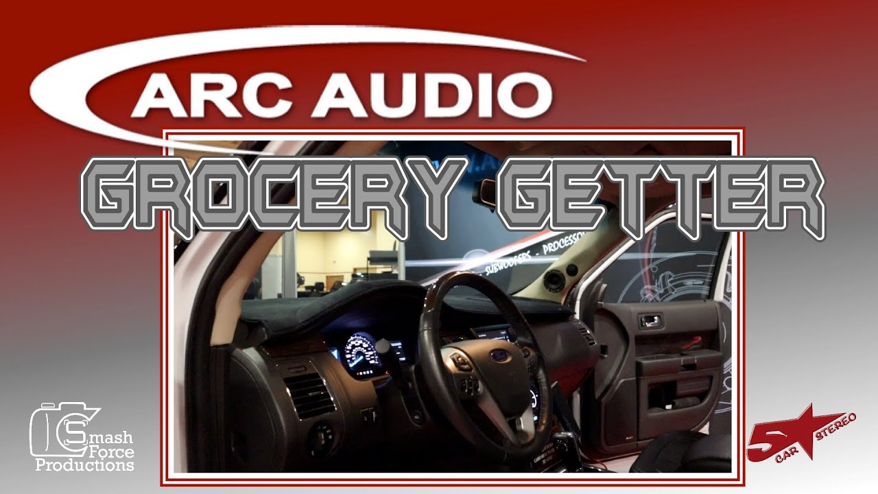 Arc Audio's Ford Flex grocery getter