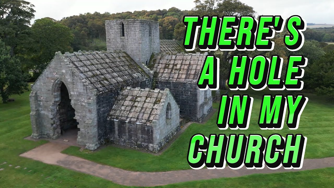 The Abandoned Dunglass Collegiate Church and it's history in East Lothian, Bonnie Scotland.