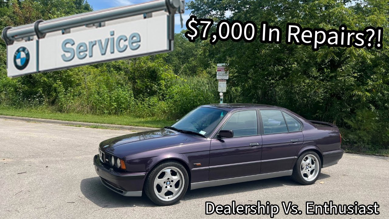 Comparing a Dealership Inspection of My Euro BMW E34 M5 Vs. My Own  