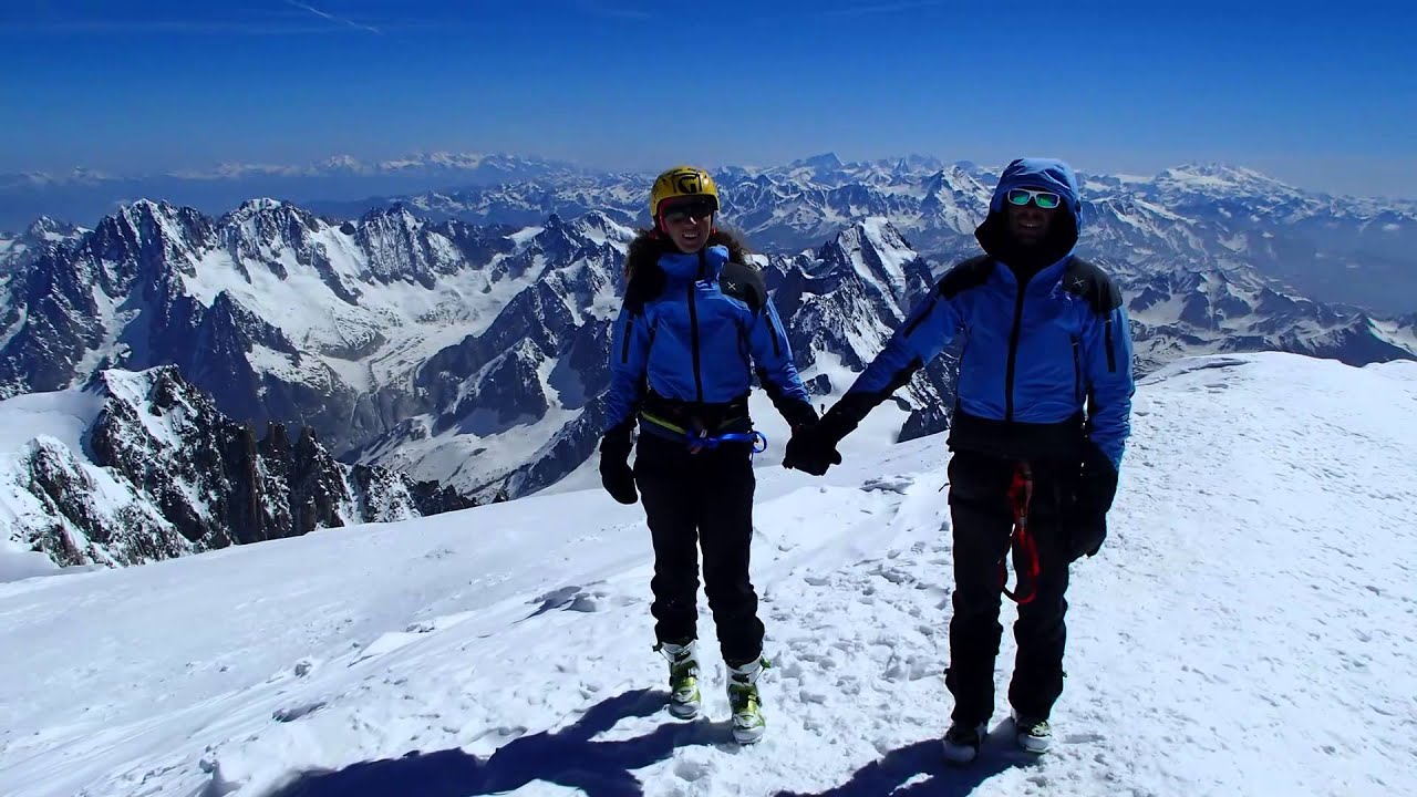 Monte BIANCO 4810 Scialpinismo Chamonix Arete des Bosses