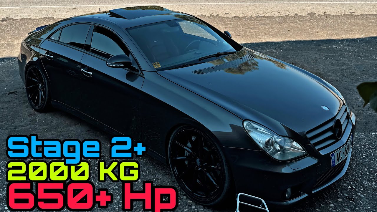 2000 KG 650 Hp+ CLS 55 AMG IWC Test Drive acceleration