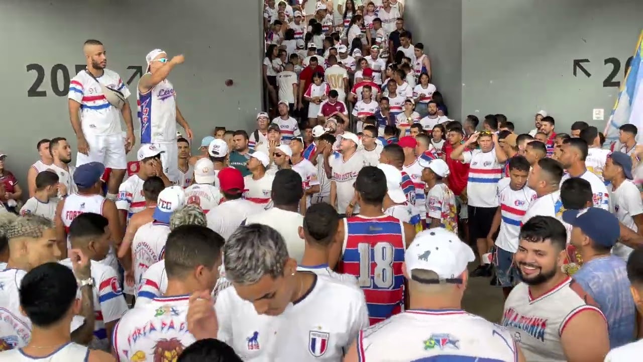 AQUECIMENTO DA BATERIA DA TUF - FORTALEZA 2 x 2 KANAL - PENTA CAMPEÃO CEARENSE - CLÁSSICO REI